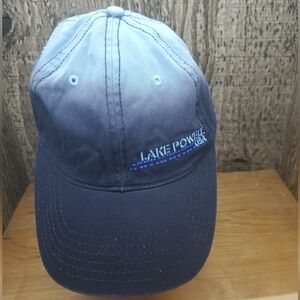 Lake Powell Hat Cap Snapback Adult One Size Blue Embroidered Denim Adjustable